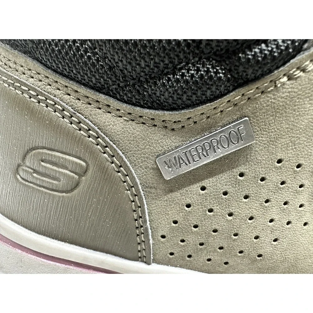 Skechers Work McColl Womens Comp Toe Waterproof Boot Green/Black‎ US Size 9.5
